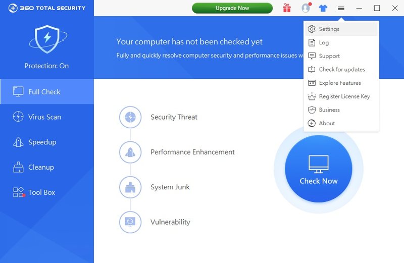 360 total security serial number