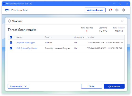 Malwarebytes Anti-Malware 4.5.10 Crack + Activation Key 2023