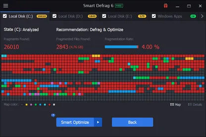 IObit Smart Defrag Pro 8.1.0.180 Crack + Keygen Download Here