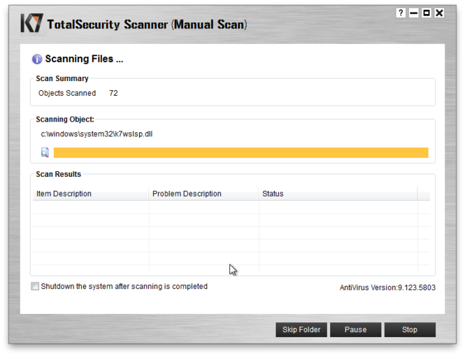 K7 Total Security 16.0.0820 + Activation Key {2023} Update